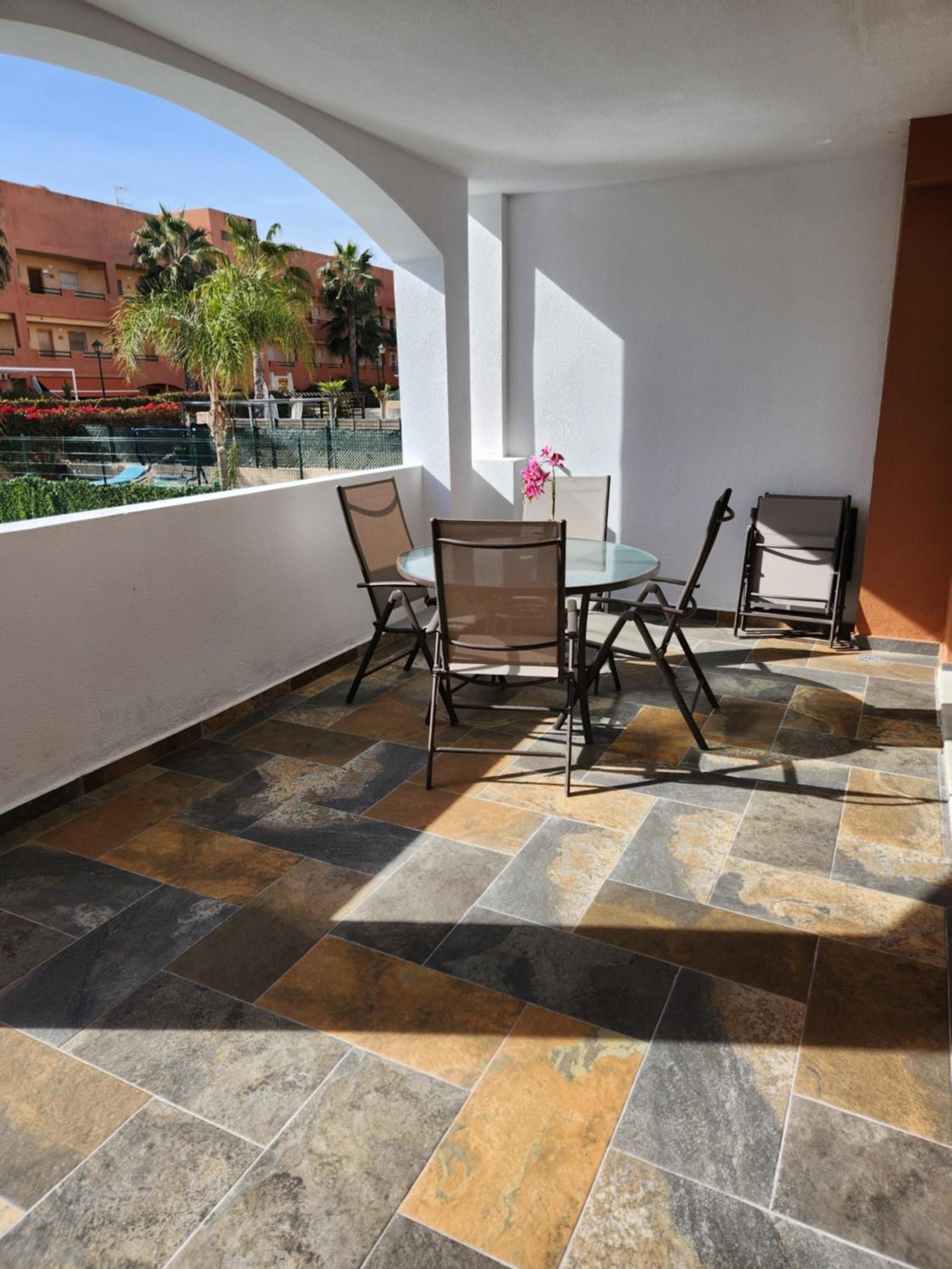 Bajo En Primera Linea De Vera-Playa Con Piscina Privada! Exterior photo