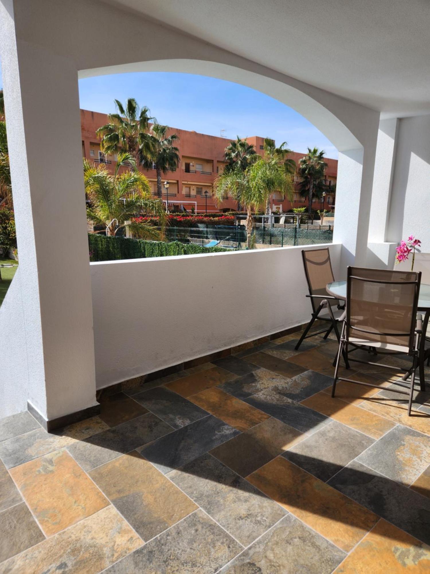 Bajo En Primera Linea De Vera-Playa Con Piscina Privada! Exterior photo